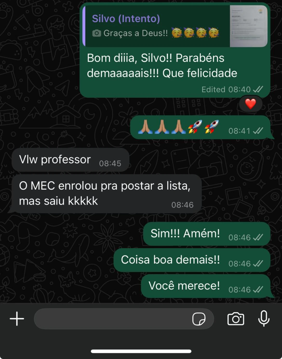 Silvo - Aprovado em Medicina UFMT